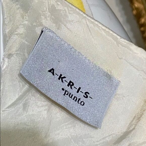 Akris Punto Sleeveless Cotton Print Dress - Picture 10 of 11